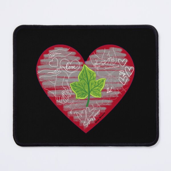 Item preview, Sisterly Love Ivy Red Heart designed and sold by artbyomega.