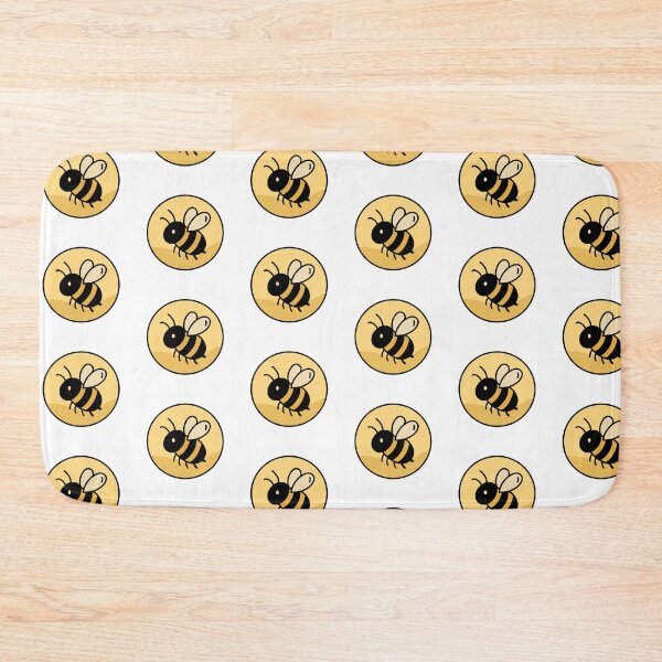 Item preview, Cute Bee Minimalist Round Animal Illustration designed and sold by PinFlick.