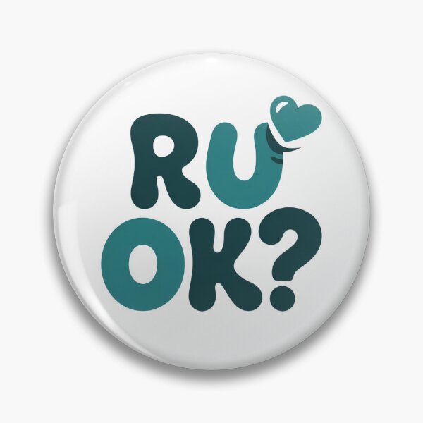 Item preview, Minimalist R U OK Shirt – Mental Health Awareness Typography Graphic designed and sold by Okada's t-shirts & accessories.