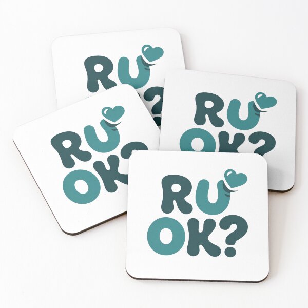Item preview, Minimalist R U OK Shirt – Mental Health Awareness Typography Graphic designed and sold by Okada's t-shirts & accessories.