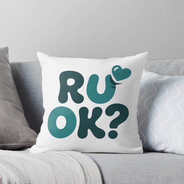 Item preview, Minimalist R U OK Shirt – Mental Health Awareness Typography Graphic designed and sold by Okada's t-shirts & accessories.