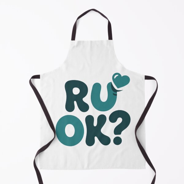 Item preview, Minimalist R U OK Shirt – Mental Health Awareness Typography Graphic designed and sold by Okada's t-shirts & accessories.