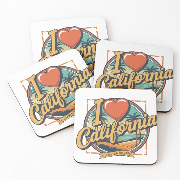 Item preview, I love California designed and sold by Koszulkens.