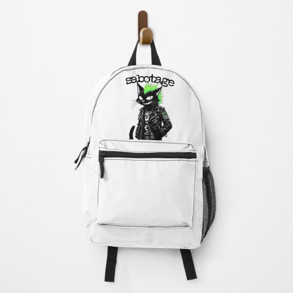 Item preview, Black Cat of Anarchy - Sabotage Cat designed and sold by Ikaroots.