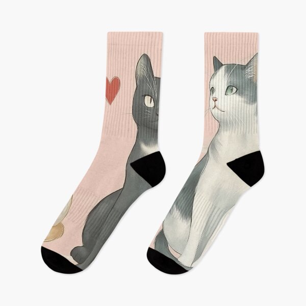 Item preview, Cats expressing love and friendship designed and sold by anytka.