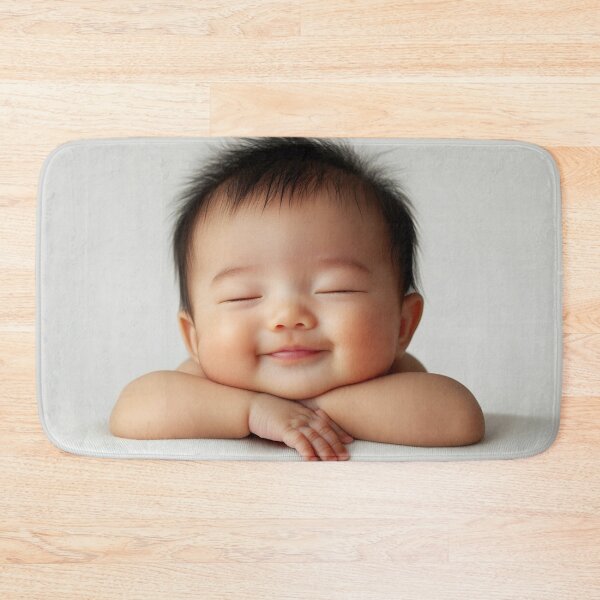 Item preview, Cute baby smiling with joy designed and sold by anytka.