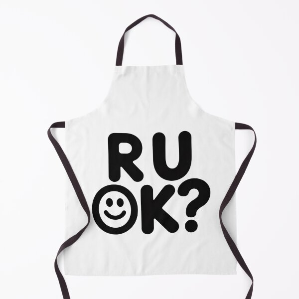 Item preview, Minimalist R U OK Shirt – Mental Health Awareness Typography Graphic designed and sold by Okada's t-shirts & accessories.