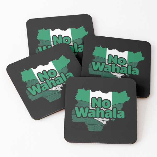 Artikelvorschau, Nigeria-Flagge Nigerianisches Afrika No Wahala entworfen und verkauft von Africa My Tribe.