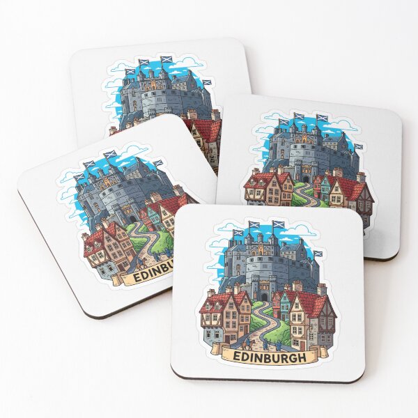 Item preview, Edinburgh Medieval Scene designed and sold by pastinprint.