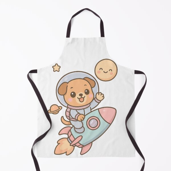 Artikelvorschau, Cosmic Puppy Rocket – Süßer Astronautenhund im Weltraum entworfen und verkauft von KateVil.