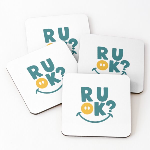 Item preview, Minimalist R U OK Shirt – Mental Health Awareness Typography Graphic designed and sold by Okada's t-shirts & accessories.