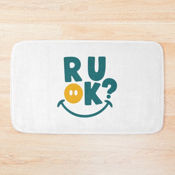 Item preview, Minimalist R U OK Shirt – Mental Health Awareness Typography Graphic designed and sold by Okada's t-shirts & accessories.
