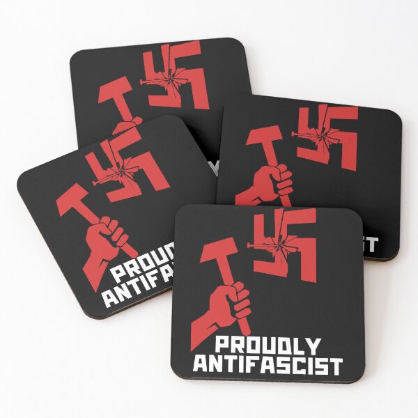 Item preview, Proudly Antifascist designed and sold by leftyshirts.