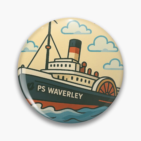 Item preview, PS Waverley designed and sold by pastinprint.