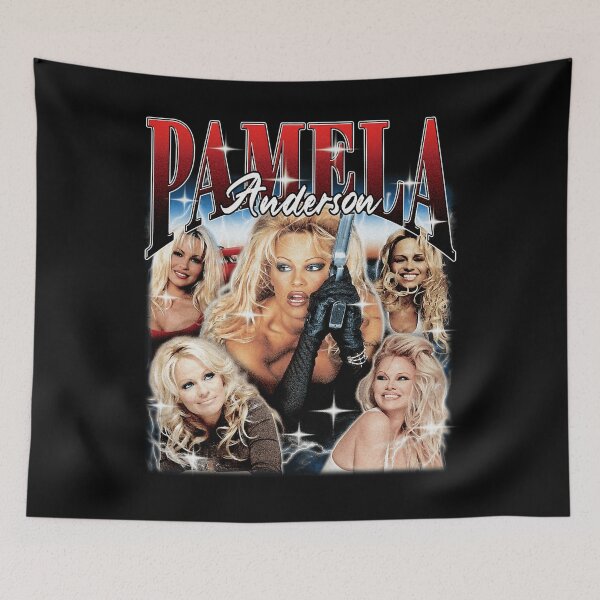 Item preview, Pamela Anderson Retro 90S Fan designed and sold by lizzetehann.