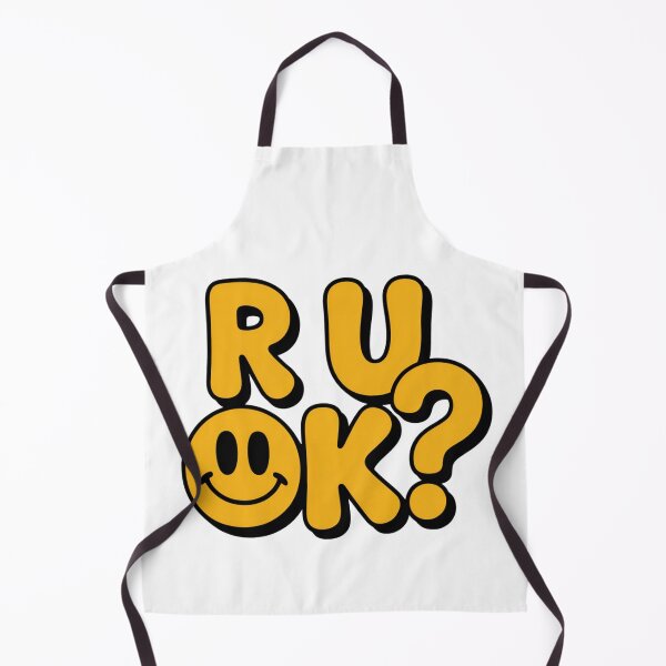 Item preview, Minimalist R U OK Shirt – Mental Health Awareness Typography Graphic designed and sold by Okada's t-shirts & accessories.