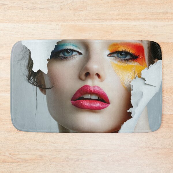 Item preview, Vibrant color makeup portrait designed and sold by anytka.