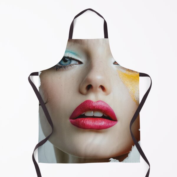 Item preview, Vibrant color makeup portrait designed and sold by anytka.