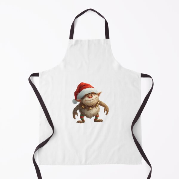 Item preview, Christmas furry elf with a red hat designed and sold by StormArte.