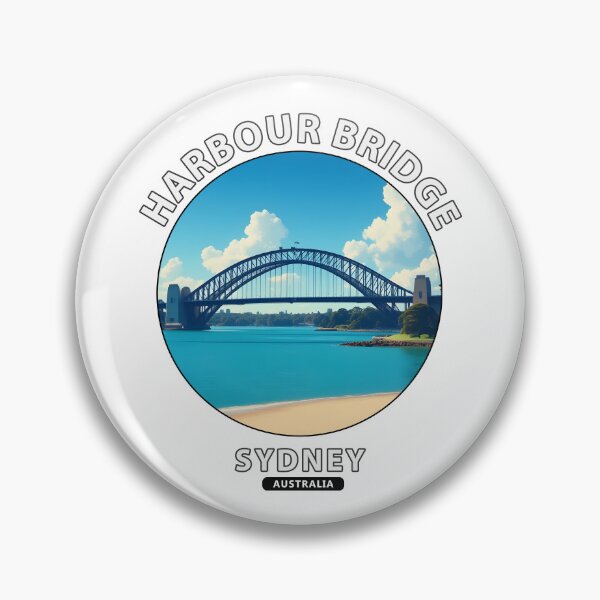 Artikelvorschau, Harbour Bridge - Sydney - Australien - Abenteuer-Sightseeing-Reise-Souvenir entworfen und verkauft von inkNext.