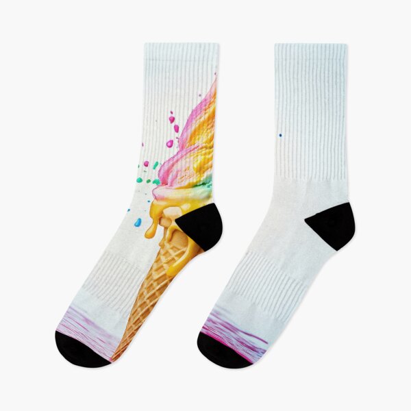 Item preview, Vibrant ice cream cone designed and sold by anytka.