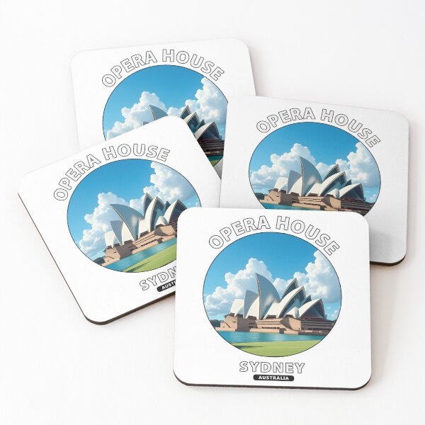 Item preview, Opera House - Sydney - Australia - vacation destination travel souvenir designed and sold by inkNext.