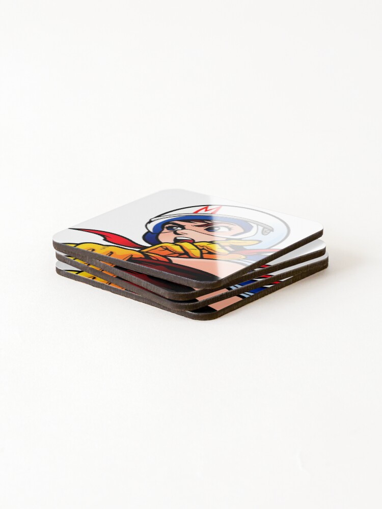 Thumbnail 4 of 5, Coasters (Set of 4), Speed Racer designed and sold by taroxstudio.