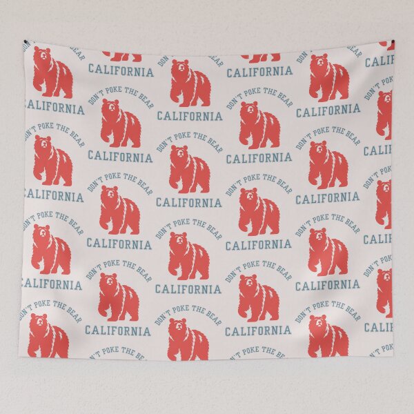 Item preview, California bear Don't poke the bear 2028 designed and sold by erozzz.