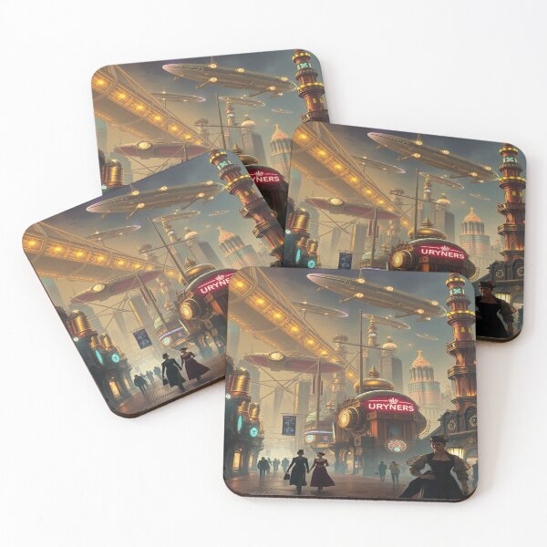 Item preview, Steampunk alleys & lantern vibes – where stories whisper & taverns awaken in golden light designed and sold by FotoworldEdel.