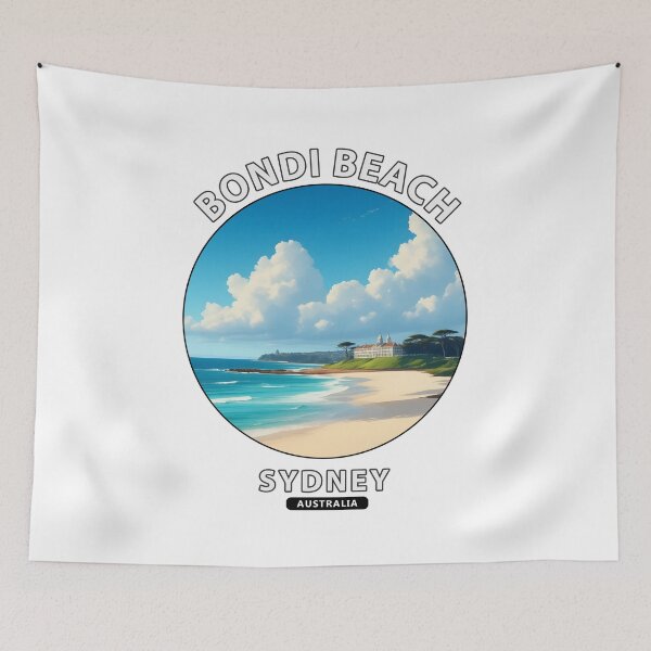 Item preview, Bondi Beach - Sydney - Australia - beach summer vacation travel designed and sold by inkNext.