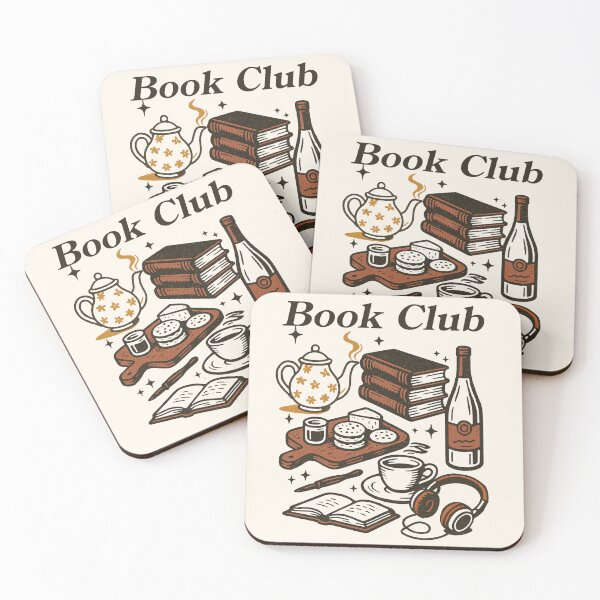Item preview, Book Club Home Décor & Apparel | Cozy Reading Life Graphic Design designed and sold by Compass and a Camera.