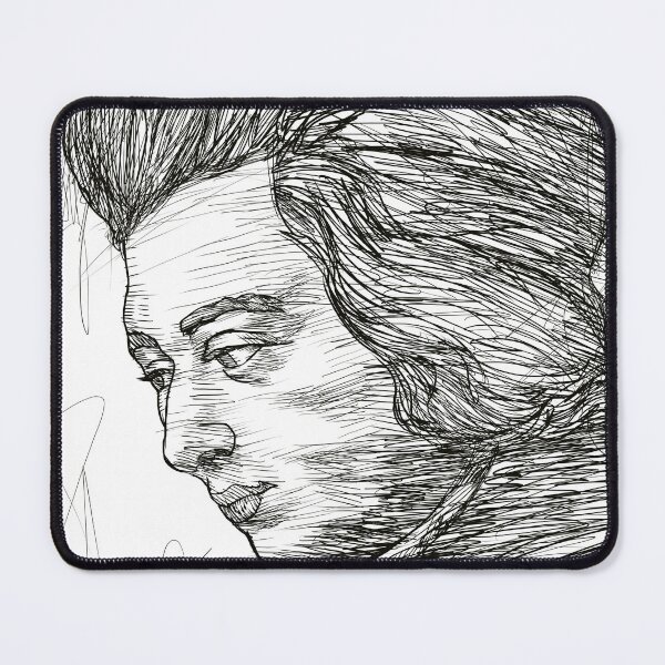 Item preview, WOLFGANG AMADEUS MOZART ink portrait .5 designed and sold by lautir.
