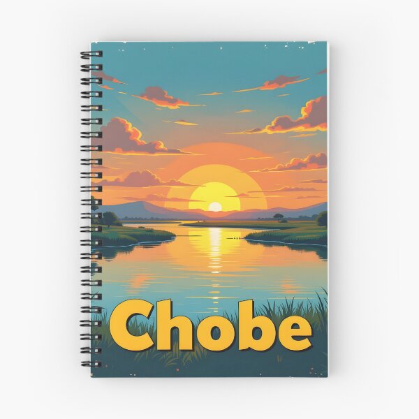 Item preview, Chobe National Park: Vintage-Style Painterly Travel Poster designed and sold by LSVart.