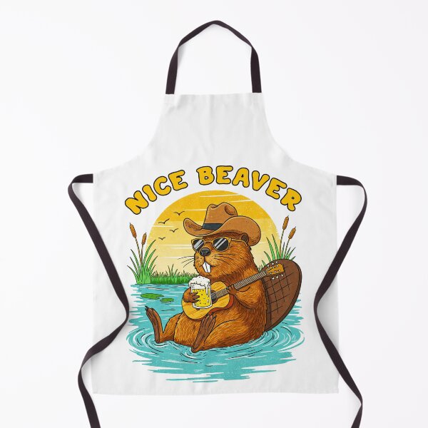 Item preview, Nice Beaver Playing Guitar Funny designed and sold by TeeARTHY.
