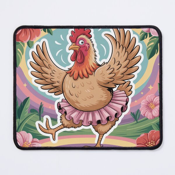 Item preview, A funny chicken dancing lambada. designed and sold by Lilashakti ⭐️ ⭐️ ⭐️ ⭐️ ⭐️.