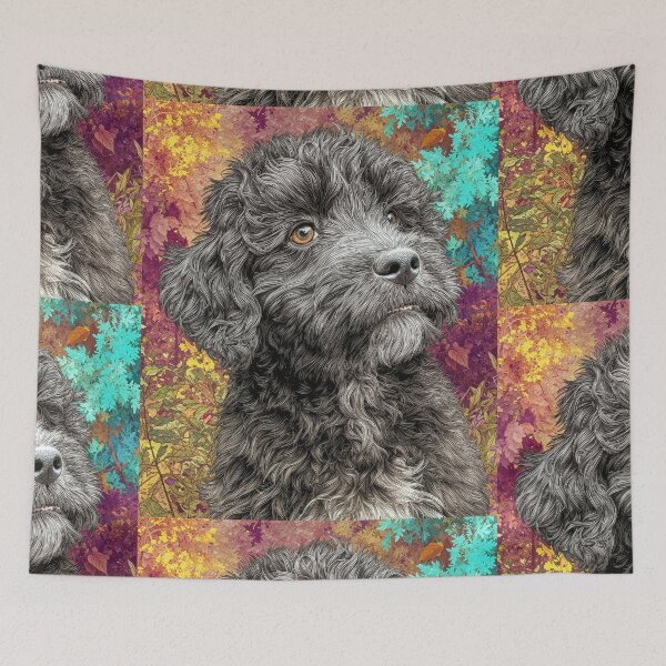 Item preview, Cockapoo Art designed and sold by LTStudioArts.
