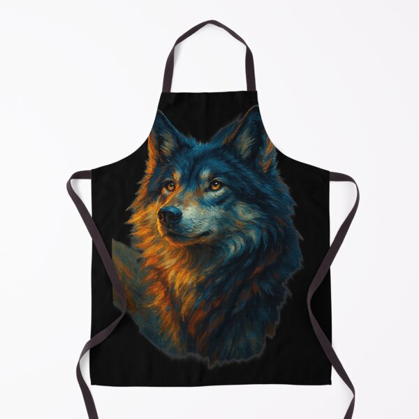 Item preview, Mystic Wolf Powerful Nature Design designed and sold by DailyVibeShop.