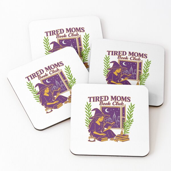 Item preview, Tired Moms Book Club Funny Witch designed and sold by TeeARTHY.