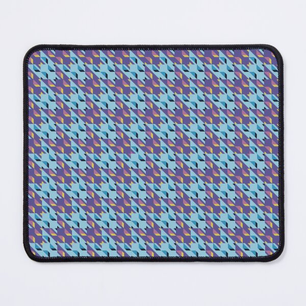 Item preview, Compound Houndstooth, Cool Colors designed and sold by PropRocket.