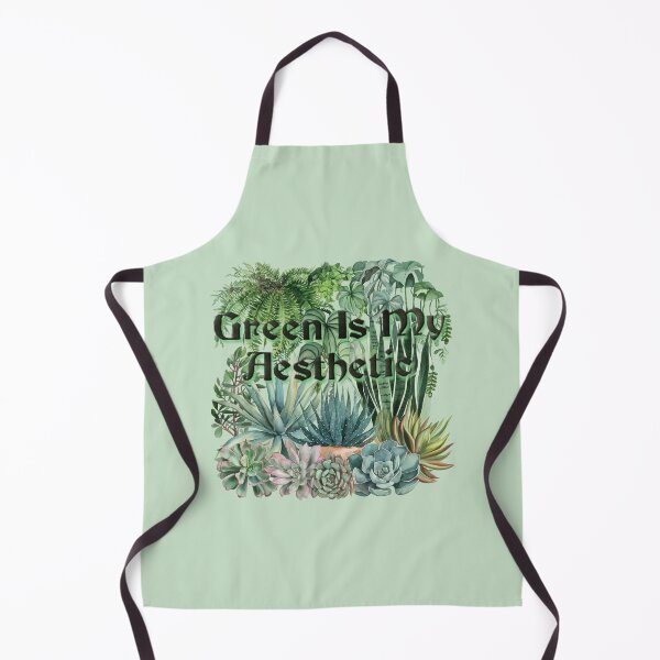 Item preview, Green Is My Aesthetic - Watercolor Plant Lover's Design designed and sold by NewAspect.
