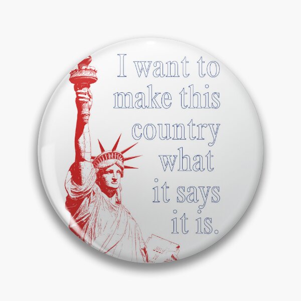 Item preview, I want to make this country what it says it is | dissent is patriotic design designed and sold by leftyshirts.