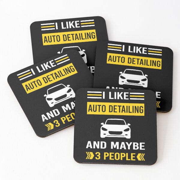 Item preview, I Like 3 People Auto Detailing Car Detail Detailer designed and sold by maymorto.