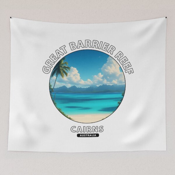 Item preview, Great Barrier Reef - Cairns - Australia - snorkeling diving travel designed and sold by inkNext.