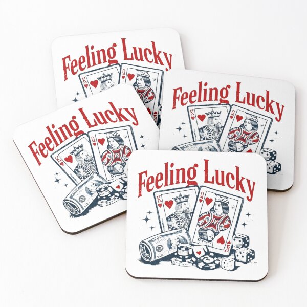 Item preview, Feeling Lucky - Vintage Casino and Gambling Art designed and sold by Colorful-Garden.