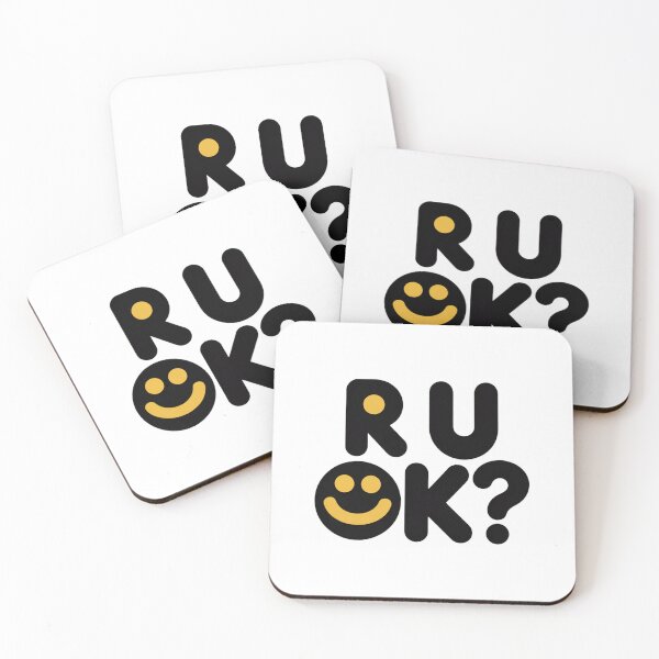 Item preview, Minimalist R U OK Shirt – Mental Health Awareness Typography Graphic designed and sold by Okada's t-shirts & accessories.