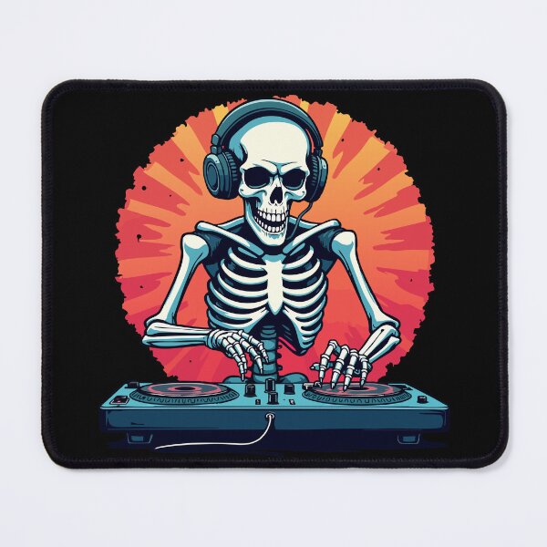 Item preview, Skeleton DJ – Party until dawn designed and sold by Hans-Design.