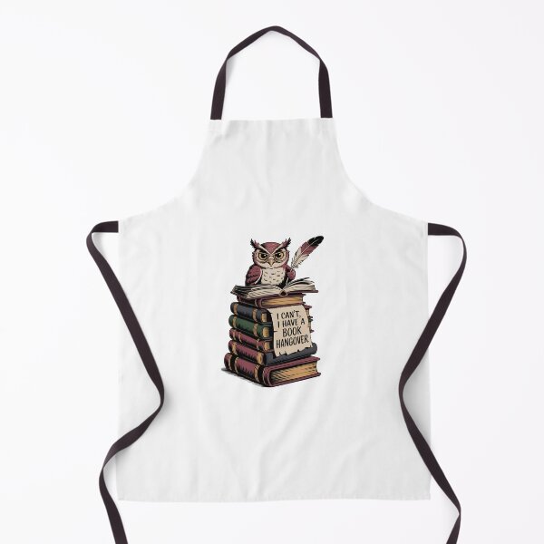 Item preview, "I Can't, I Have A Book Hangover" Owl designed and sold by MemGraphicss.
