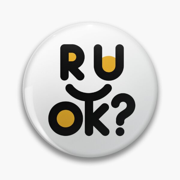 Item preview, Minimalist R U OK Shirt – Mental Health Awareness Typography Graphic designed and sold by Okada's t-shirts & accessories.