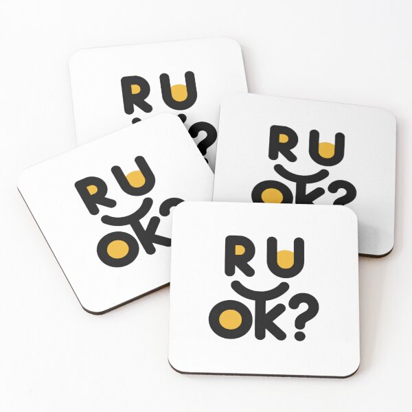 Item preview, Minimalist R U OK Shirt – Mental Health Awareness Typography Graphic designed and sold by Okada's t-shirts & accessories.