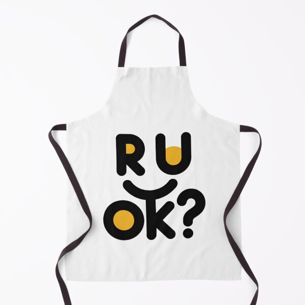 Item preview, Minimalist R U OK Shirt – Mental Health Awareness Typography Graphic designed and sold by Okada's t-shirts & accessories.